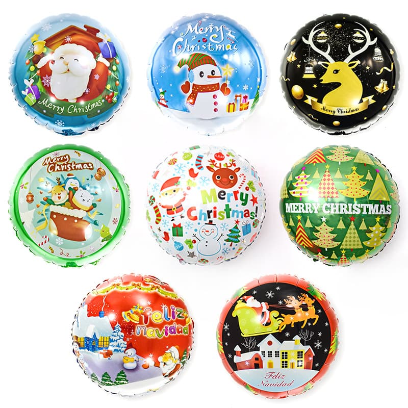 Christmas Cartoon Santa Foil Balloon Party Decoration 2