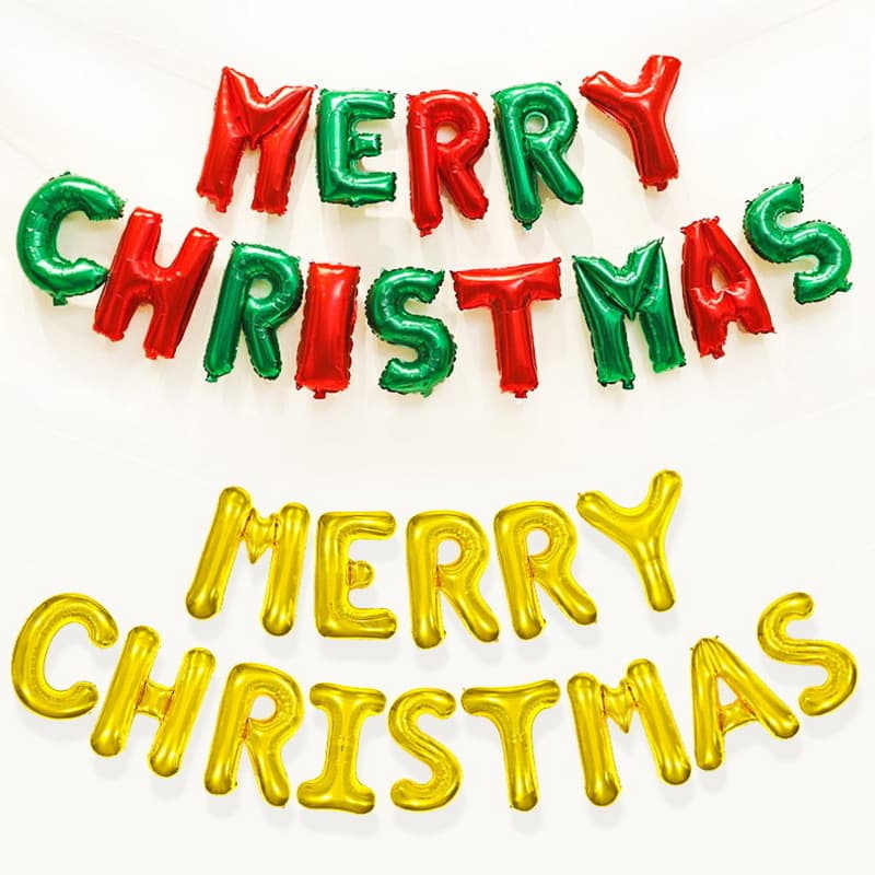 Christmas Cartoon Santa Foil Balloon Party Decoration 5