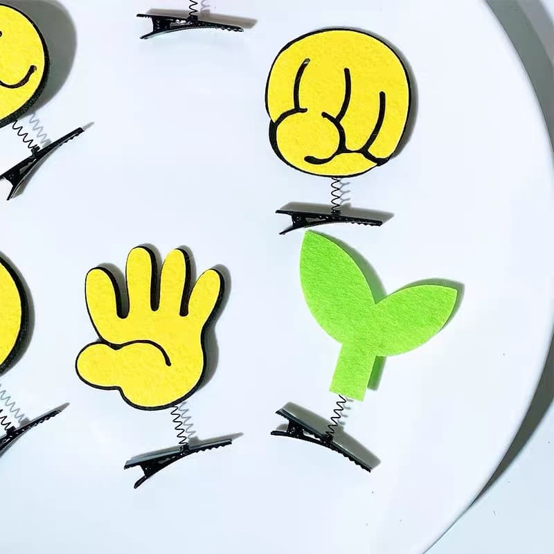 Cute hairgrip, children's scissors, hairpins, hair accessory 2