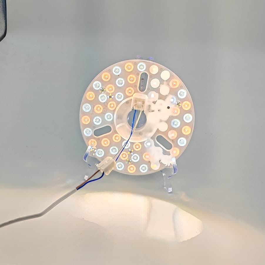 Two-color air fan, lamp, ceiling light, LED light source, 15W, 240v 4