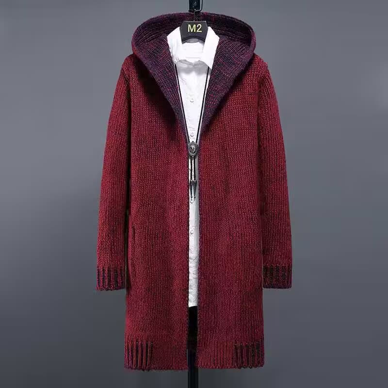 (Cross-border trading), long sweater, demi-season cardigan, hoody, knitted coat, Amazon, ebay 3