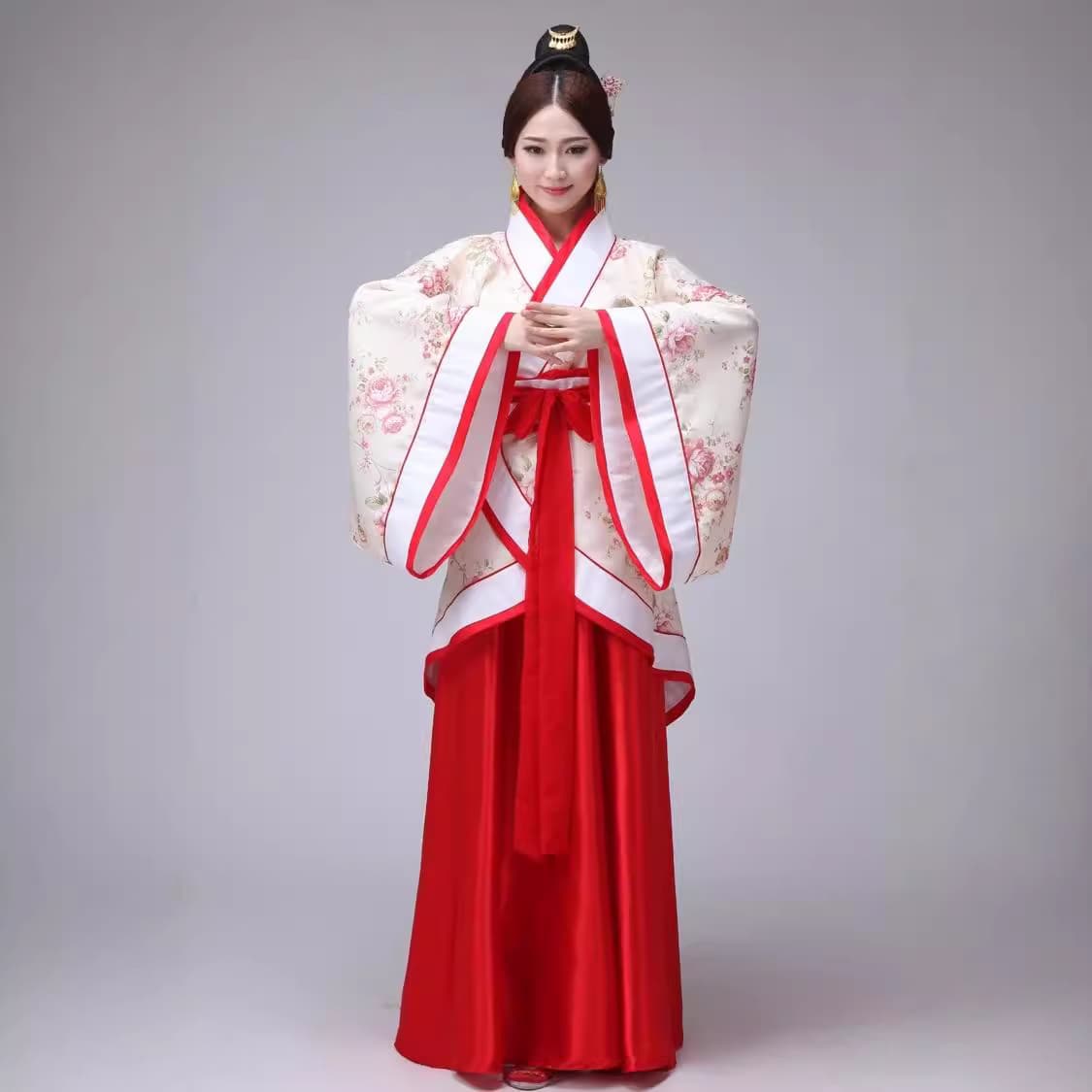 Hanfu, classic suit for dance show, Chinese style 4