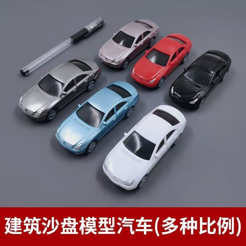 Small toy car, realistic plastic car model 3