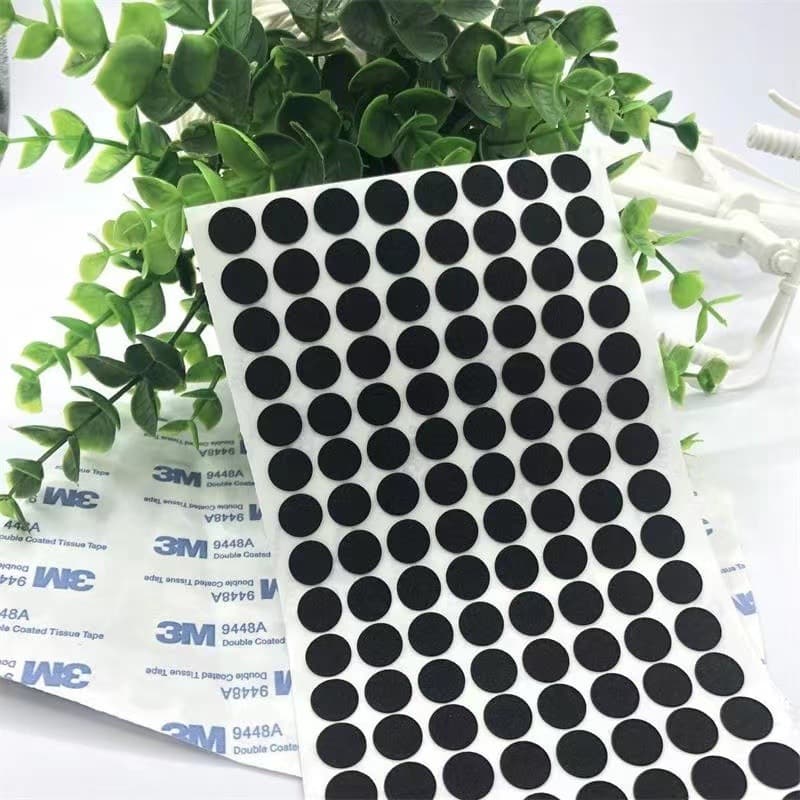 (Wholesale), black silicone non-slip pad, wear-resistant furniture, leg stickers 3