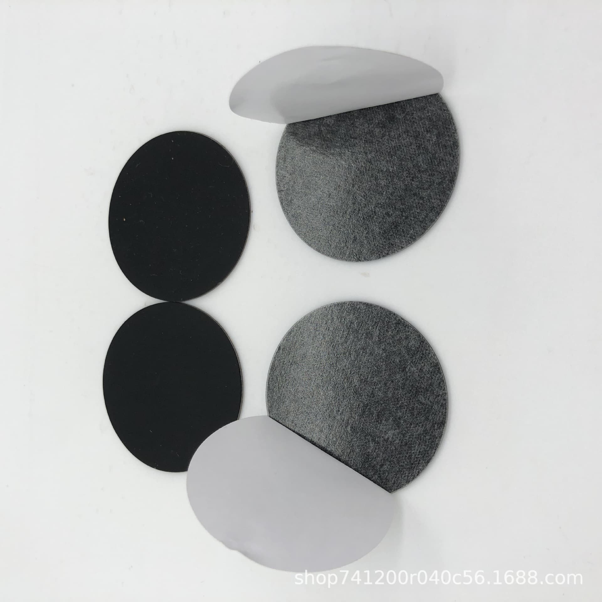 (Wholesale), black silicone non-slip pad, wear-resistant furniture, leg stickers 5