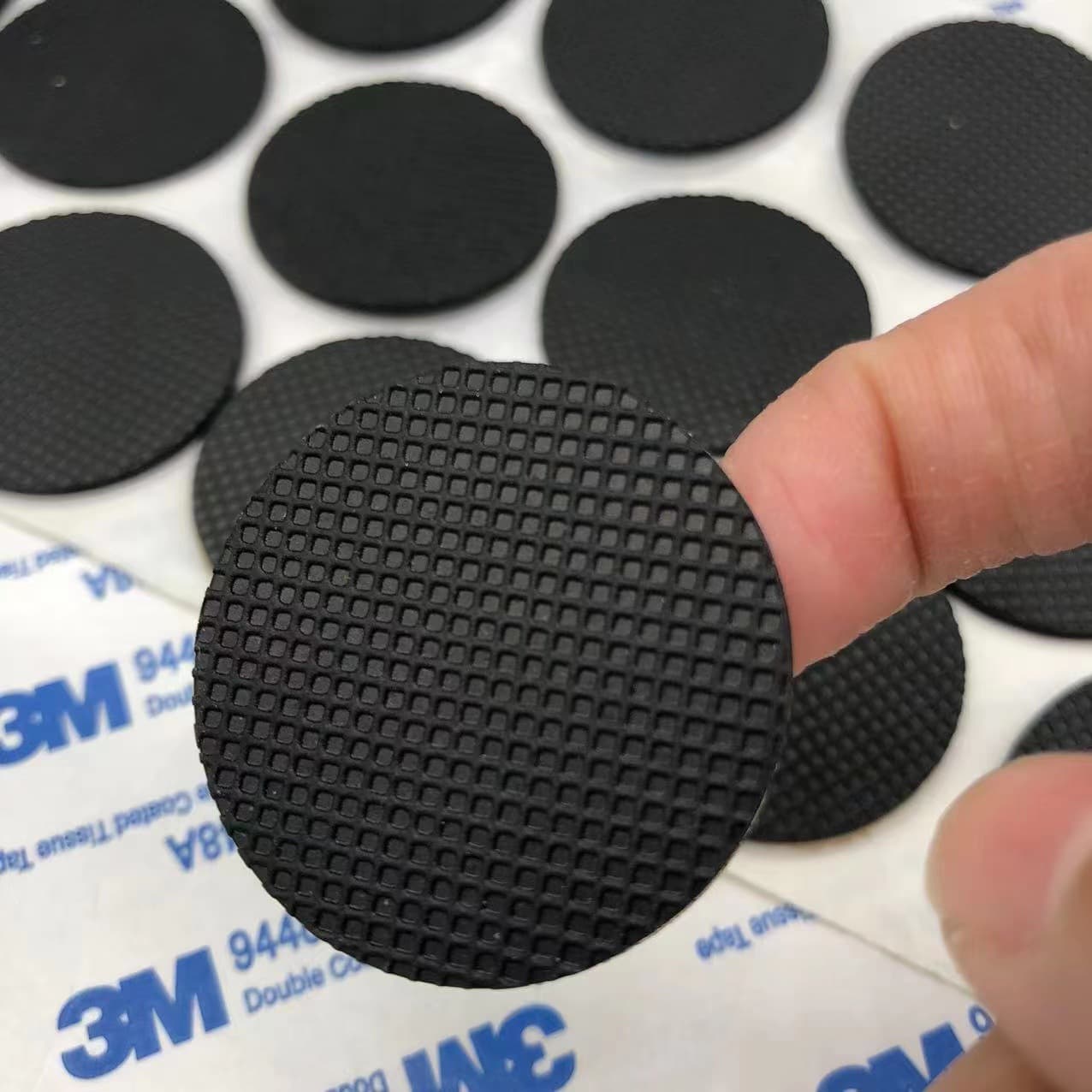 (Wholesale), black silicone non-slip pad, wear-resistant furniture, leg stickers 1