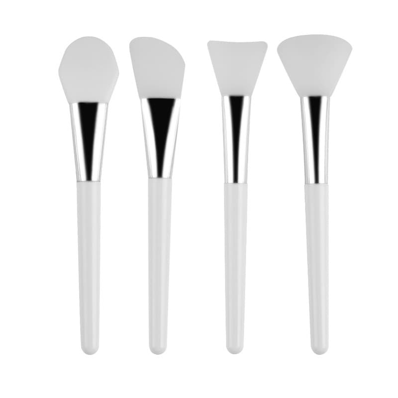 Soft silicone face mask, cosmetic medical handheld brush for traveling, easy application 5