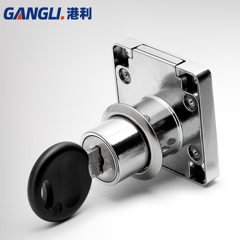 Desk drawer lock Little Doctor home wardrobe lock cabinet lock zinc alloy file cabinet lock automatic lock core wholesale 2