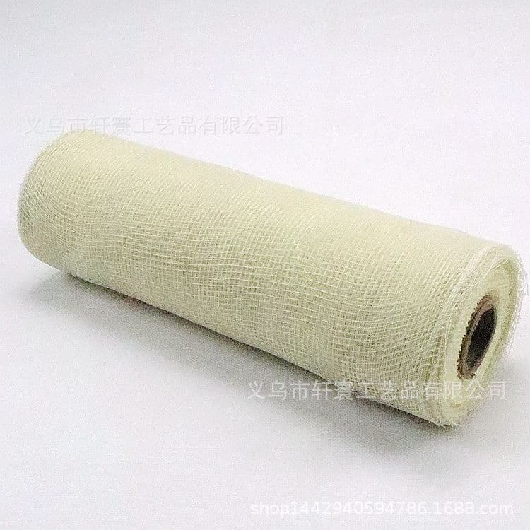 Flower Packaging Network Cross -border Christmas PP Plastic Net Color Selata Hiveted Home Decoration Door Decoration Flower Ring Decoration 9