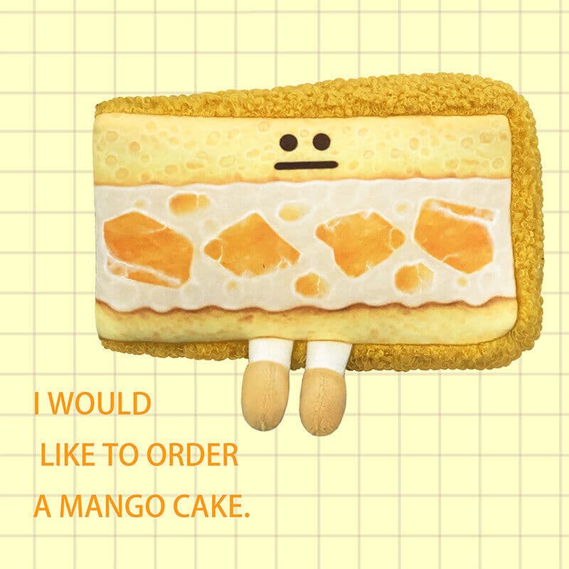 Cartoon brand cute pencil case, plush funny storage bag, Birthday gift 4