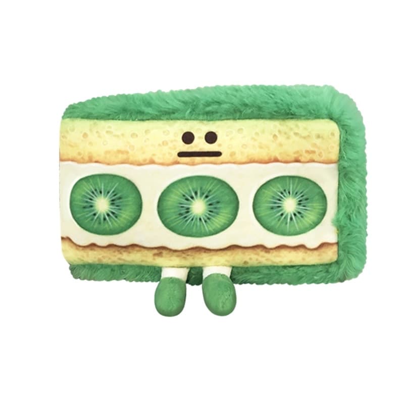 Cartoon brand cute pencil case, plush funny storage bag, Birthday gift 5