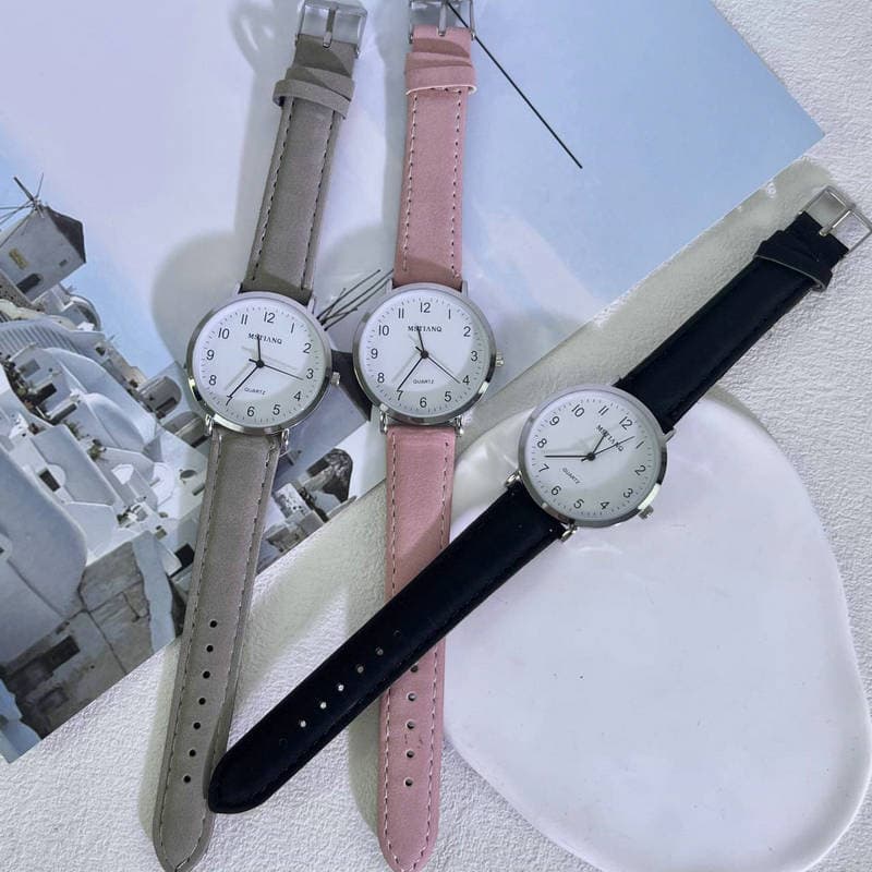 Trend electronic quartz men's watch for men and women, simple and elegant design 3