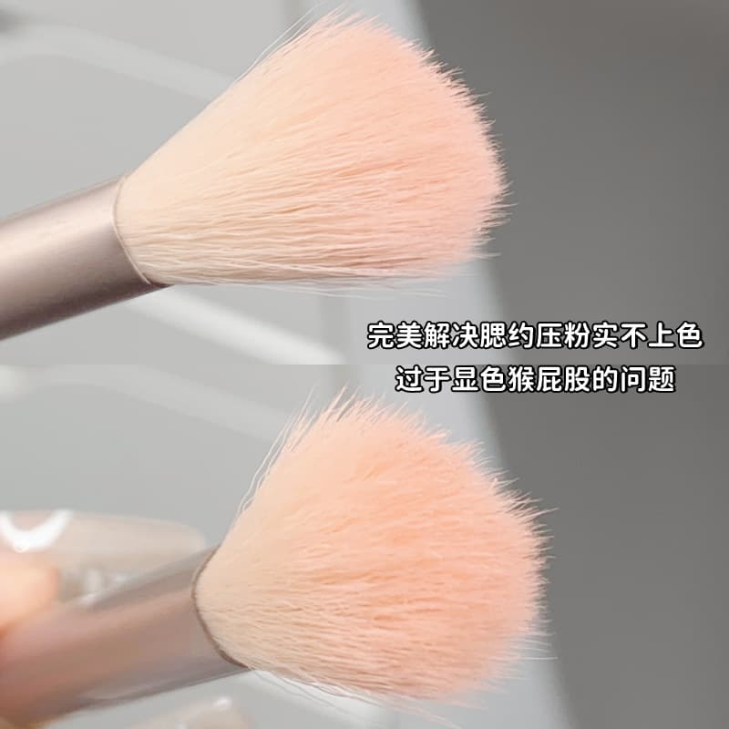 xixi Set, brush, soft face blush, 3 piece set, full set 2