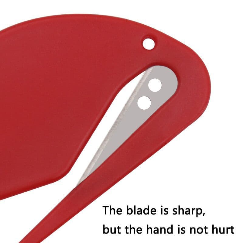 Plastic mini Kaixin Kaishi Kaixin Disassenger Paper Paper Paper Art Knife Slip Cut Kids Pressile Rods 2