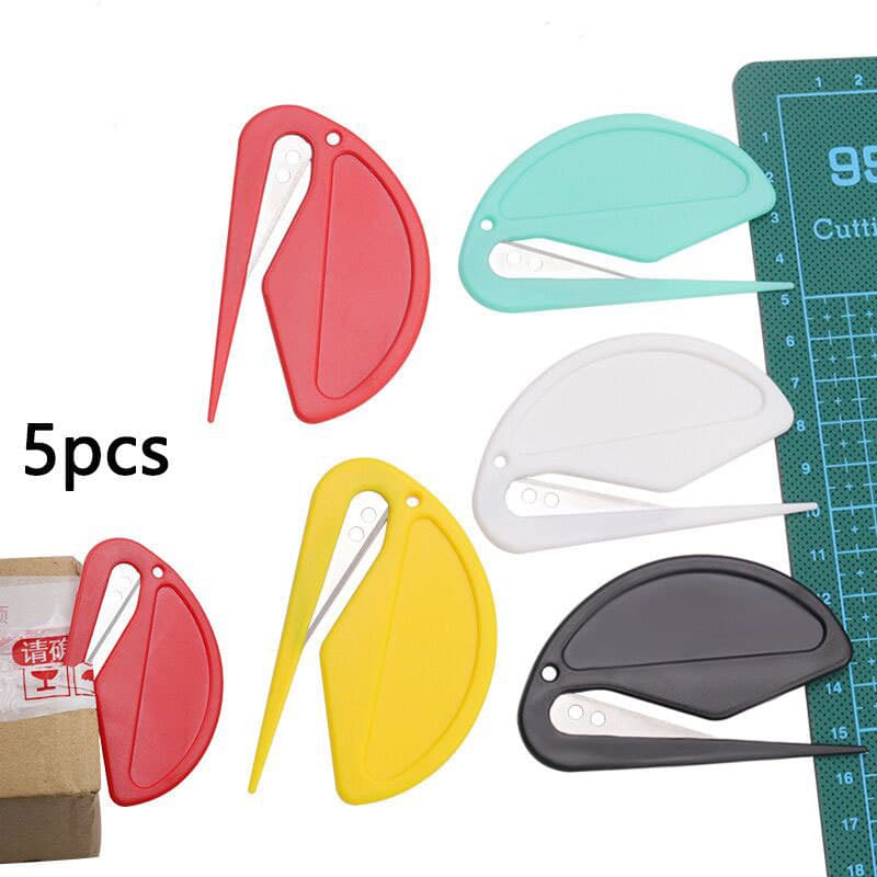 Plastic mini Kaixin Kaishi Kaixin Disassenger Paper Paper Paper Art Knife Slip Cut Kids Pressile Rods 1