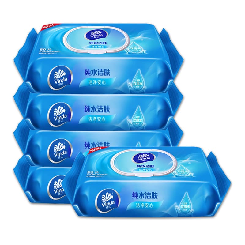 Children's monolithic wet wipes, 80 pieces 3