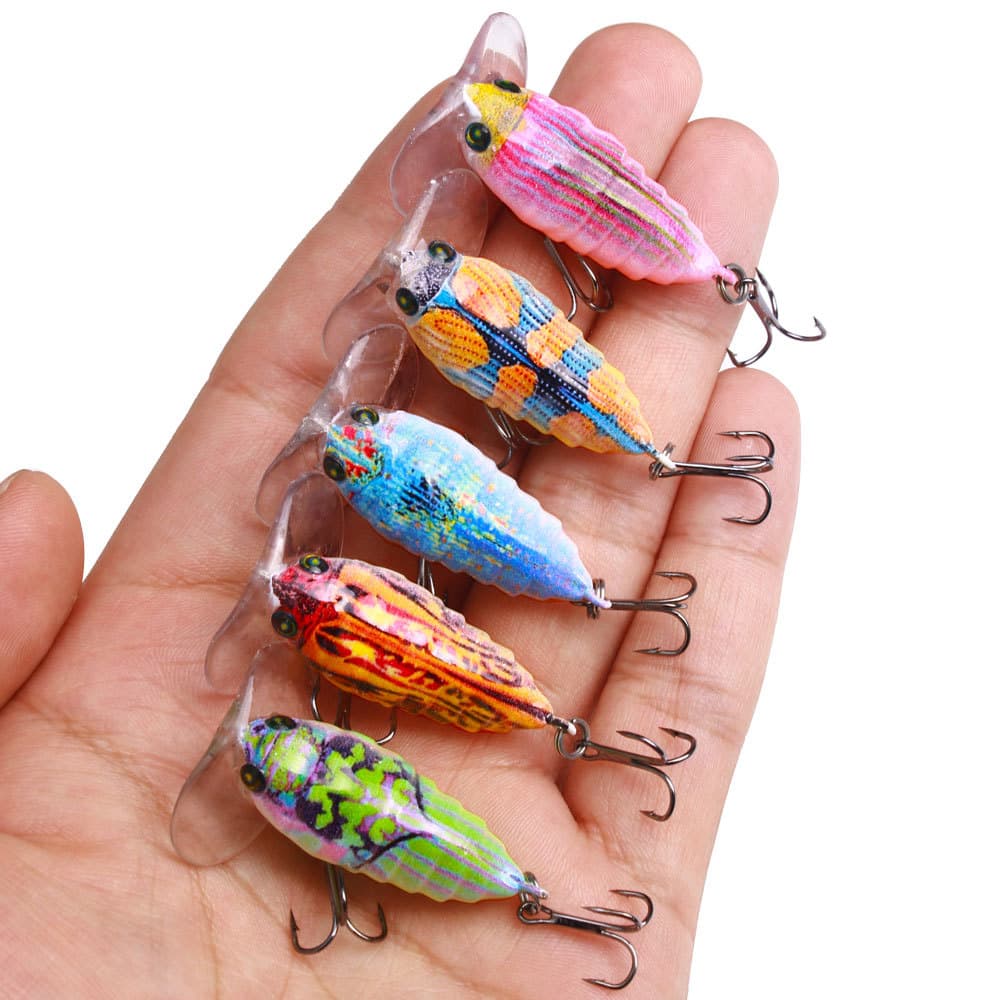 Cicada Luya Bionic Bait Set Freshwater 4