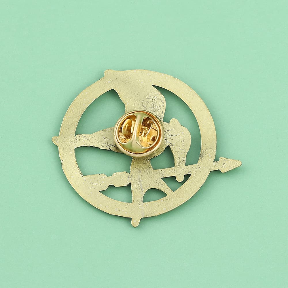 Hunger Games Mockingjay Metal Badge Brooch Pin 3