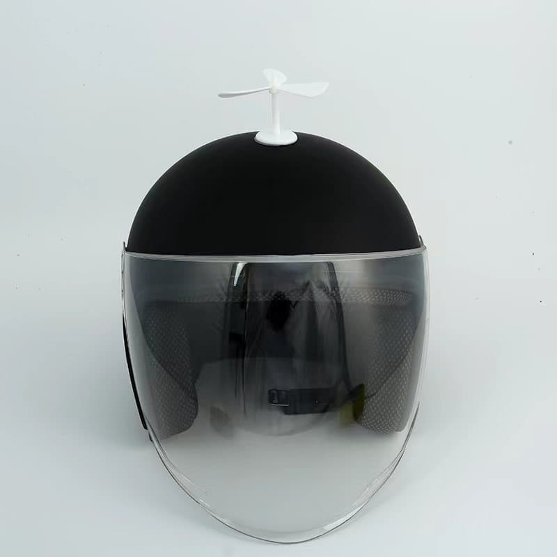 Electric car, helmet, motorcycle, rotating cute windmill toy, air fan, dragonfly 2