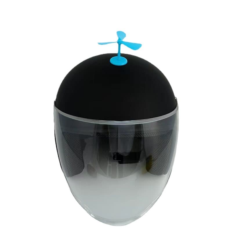 Electric car, helmet, motorcycle, rotating cute windmill toy, air fan, dragonfly 5