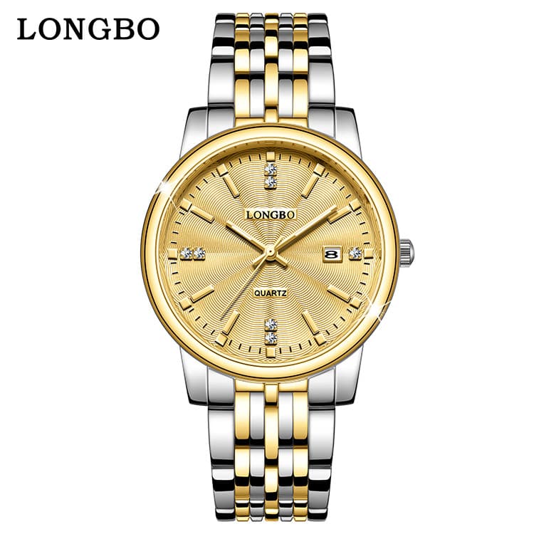 (Cross-border trading), watch, paired watches, waterproof calendar, steel belt, for beloved 5