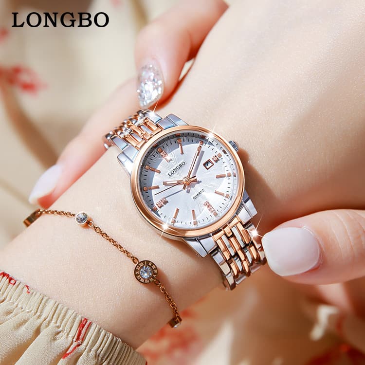 (Cross-border trading), watch, paired watches, waterproof calendar, steel belt, for beloved 1