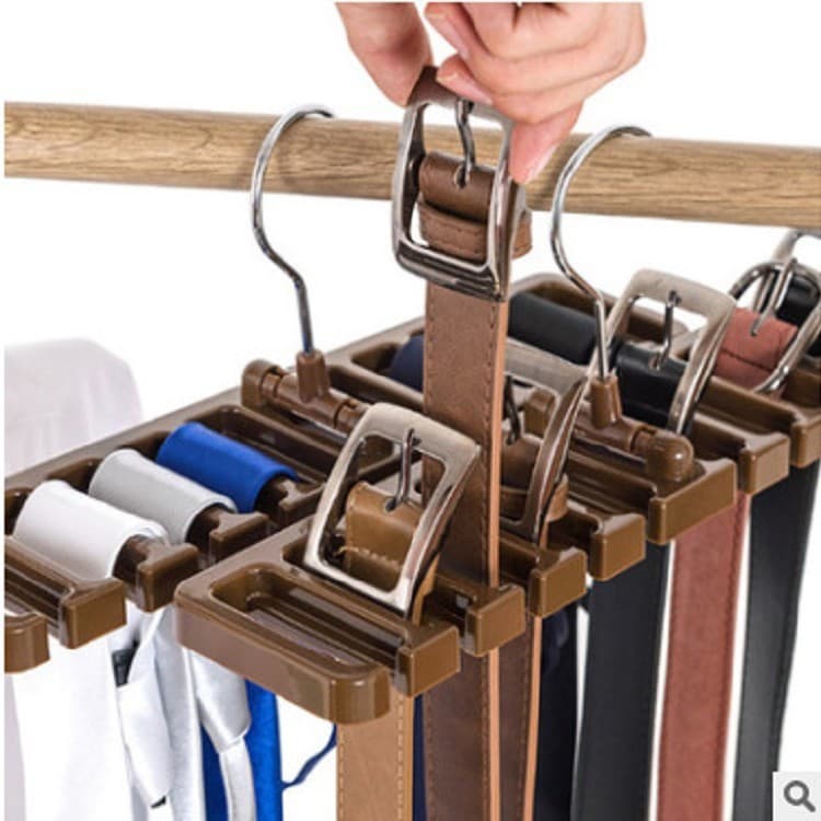 Tie for home use, belt, creative hanger, universal storage system 3