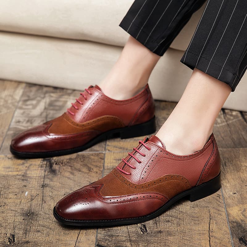 (Cross-border trading), men's retro suit English style, oxford shoes 2