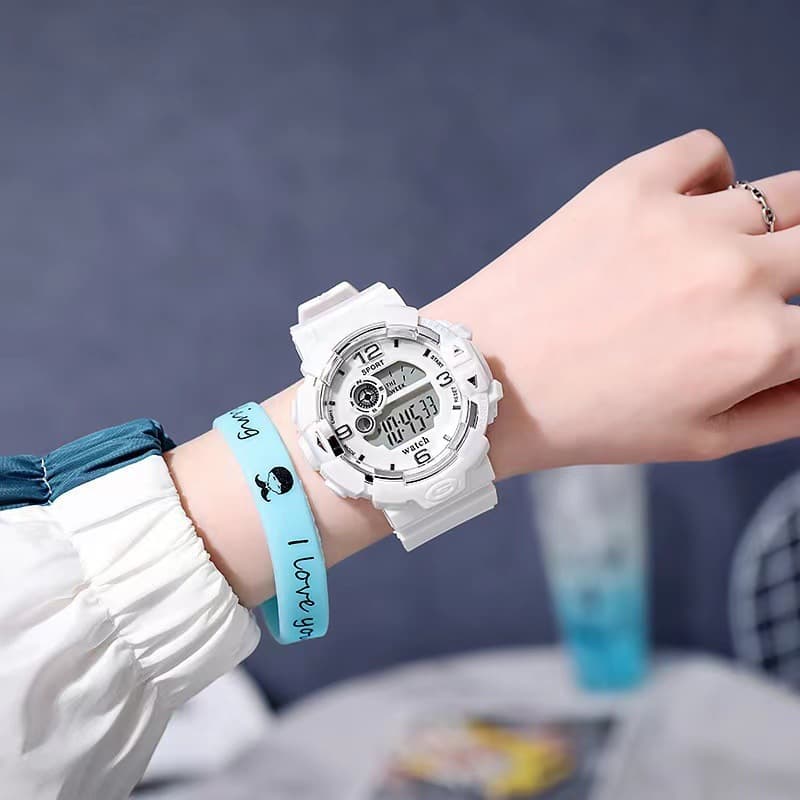 Waterproof fresh cute electronic men's watch, for beloved 3