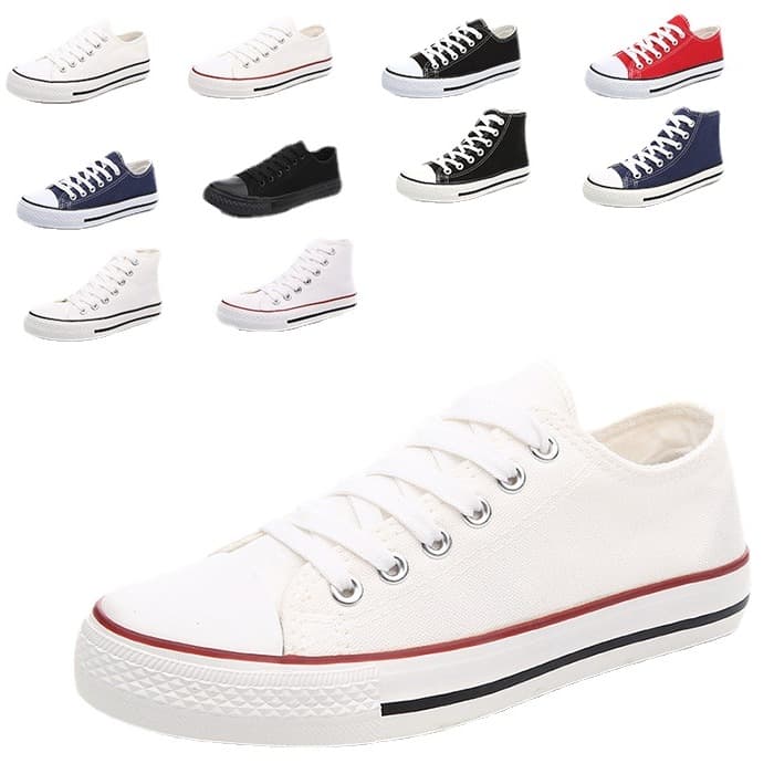 Low cloth breathable white shoes for men and women, for beloved 5