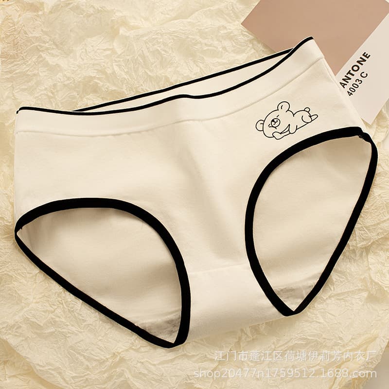 Cotton underwear, pants, trousers, mid rise 2