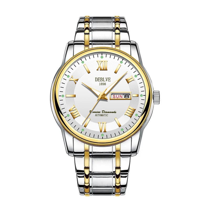 Waterproof swiss watch, calendar, mechanical quartz watches, Switzerland, fully automatic, Korean style, simple and elegant design 2