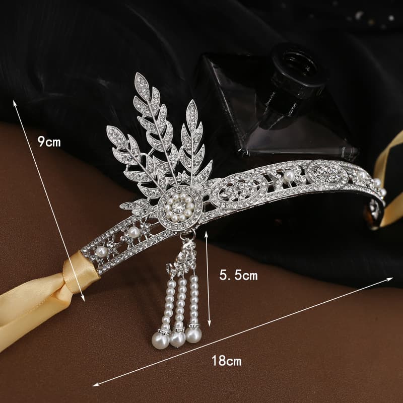 Hair accessory, hairgrip pearl for bride, headband, European style 3