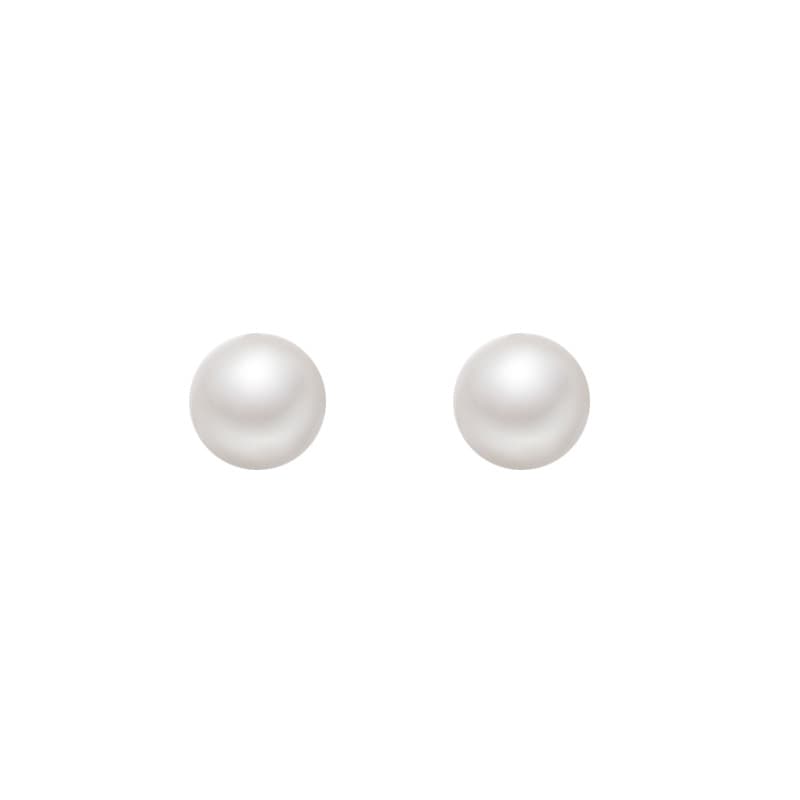 Universal earrings from pearl, silver 925 sample, simple and elegant design, light luxury style, high-quality style 5