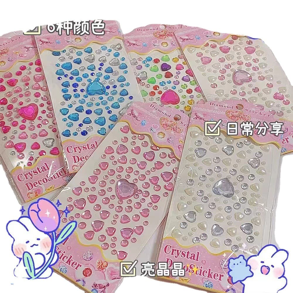 Three dimensional sticker, award for makeup, stickers, drawing paper 5
