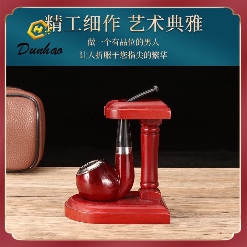 Resin smoke fighting old -style iron pot round cigarette cigarette cigarette dual -use, disassembly washing cycle filter entry -level traditional cigarette bucket 3