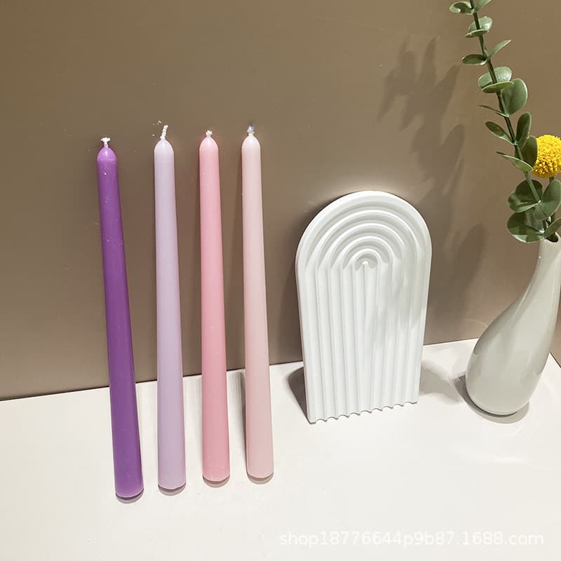 High 25cm Candle Romantic Festival Decoration Candle Candle Wedding Wedding Candid Candle Place for Colorful Long Stick Candle 3