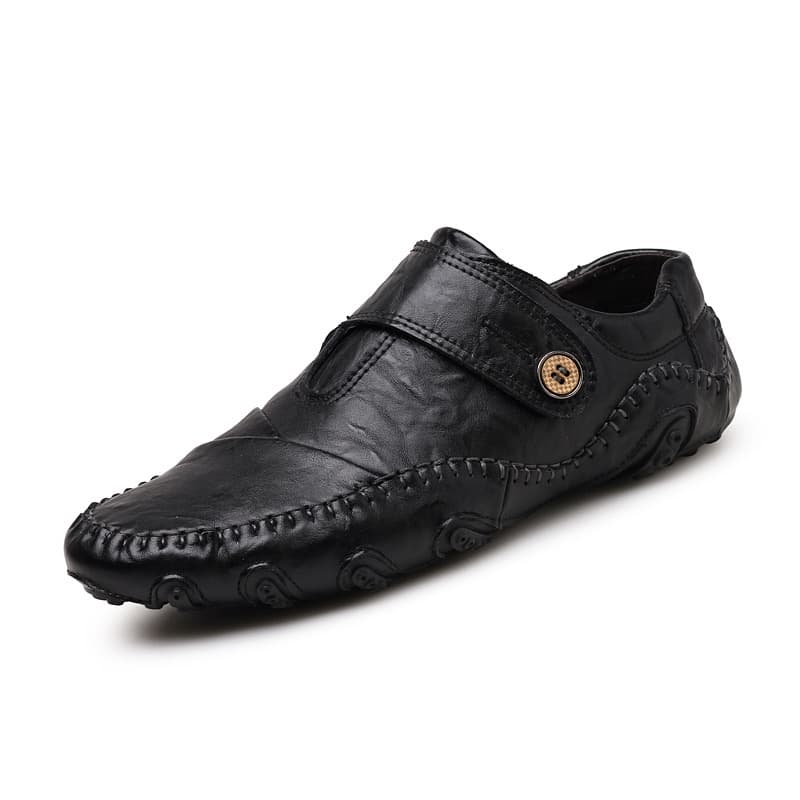 Large size leather shoes 38-44/45/46/47 yards driving shoes men's business shoes men's shoes officially installed shoes
