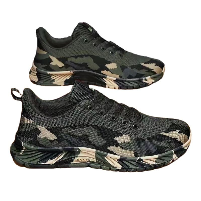 Camouflage winter sneakers for men and women outside climbing 5