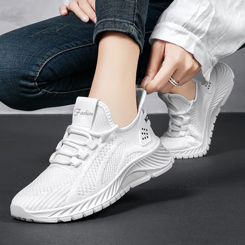 Shoes for women's new summer versatile fashion casual sports shoes for delivery cross-border women's shoes trendy solid color running shoes 3
