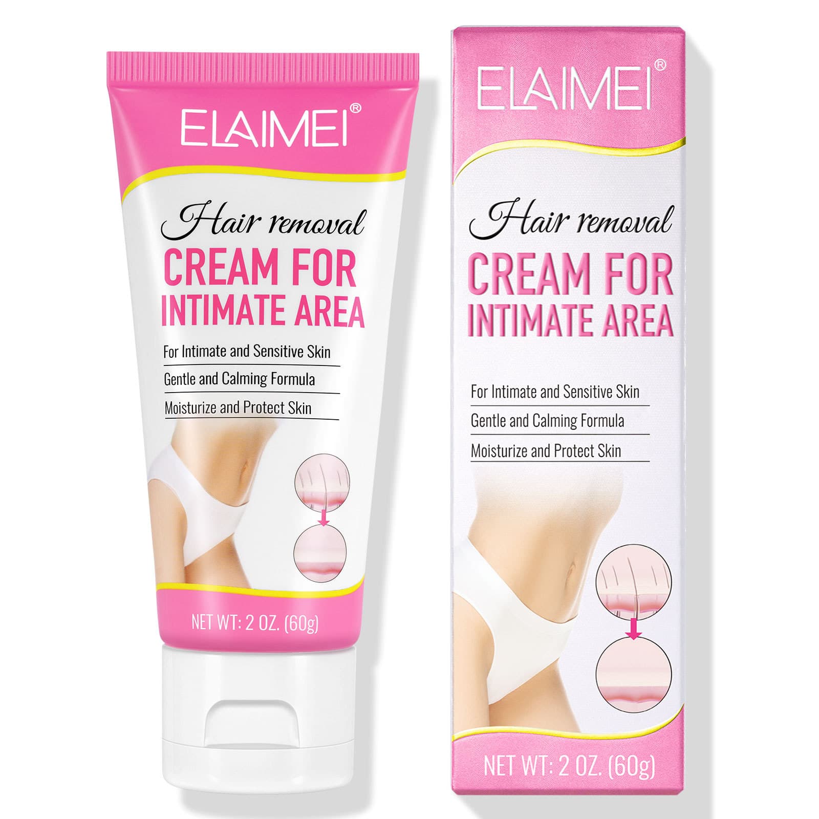 ELAIMEI HAIR REMOVAL CREAM FOR INTIMATE AREA 5