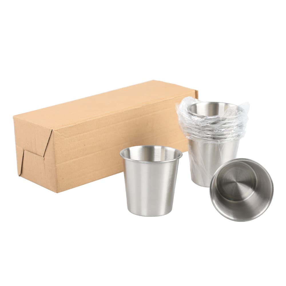 Convenient coffee wineglass stainless steel for traveling, 200 ml, simple and elegant design 4