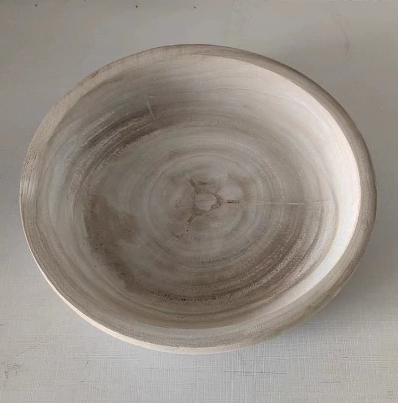 Factory supply straight hair Household Tongmu disc palpar storage disk ornaments jewelry plate circular plate water fruit plate wood 3