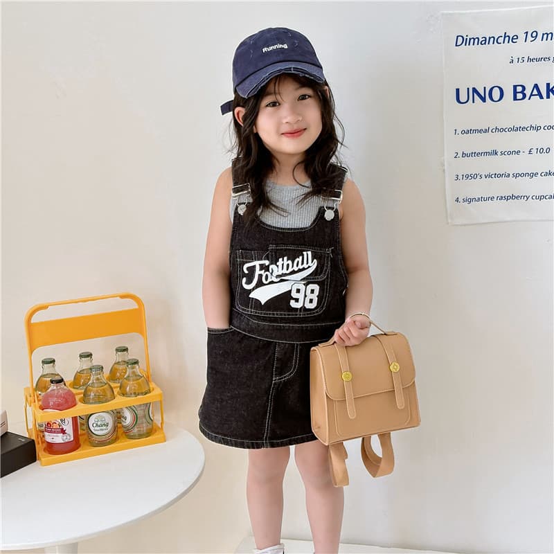 Children's retro backpack, trend school bag for early age 2