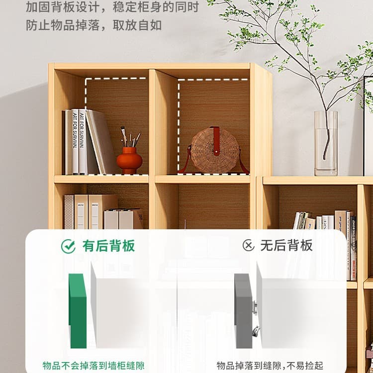 Living room bookcase Set up the floor -to -site dwarf cabinet Student storage cabinet combination cabinet storage cabinet bookshelf 3
