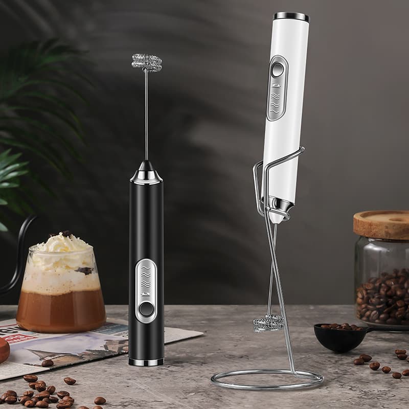 Electric egg foam milk foam coffee bubbler handheld wireless passing egg cream cake stirrer 1