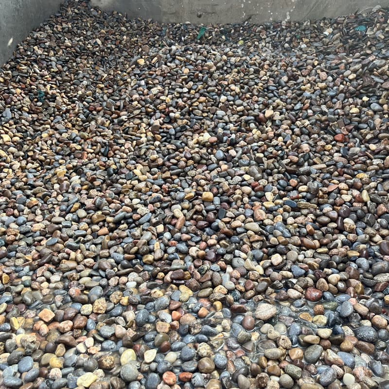 Cobblestone transformers with 5-8 cm pebble water treatment river pebble filter material person head stone manufacturers 4
