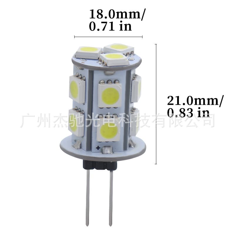 Car LED cabin lighting G4 13SMD 5050 Home indoor chandelier crystal lamp corn lamp 4