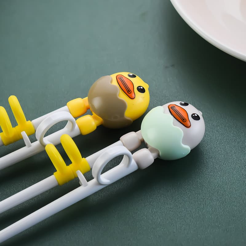 Children's chopsticks for training for new born for food, cute cartoon tableware for mother and baby, practice 3