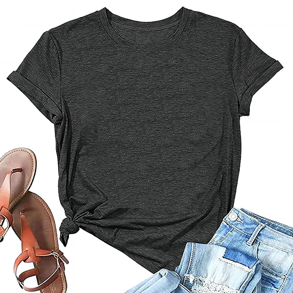 (Cross-border trading), cotton T-shirt, European style, Amazon, color, (Physicals) 4